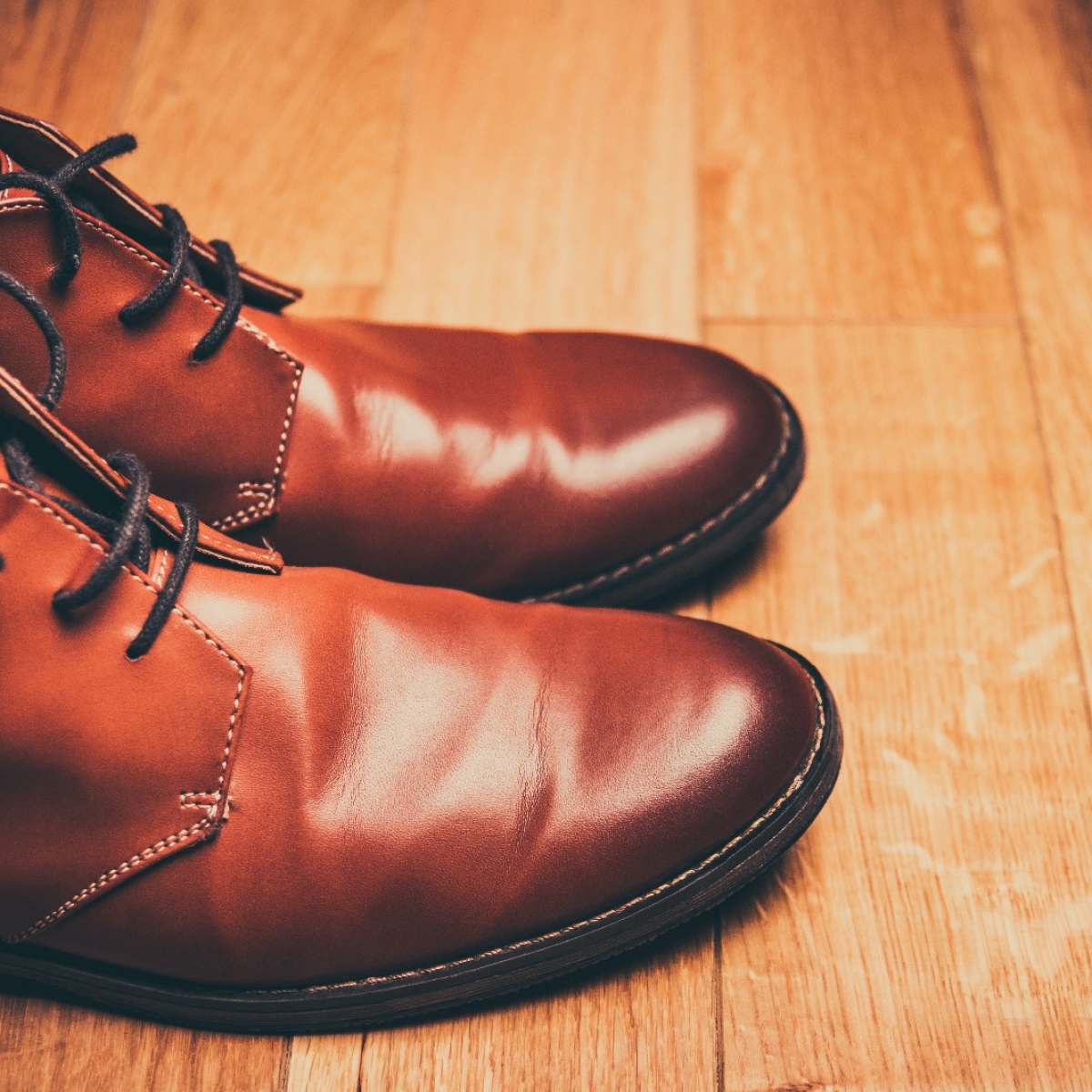 New brown  leather boots